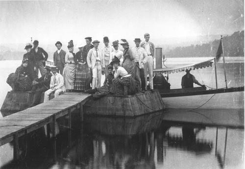 Club Members on a Dock
