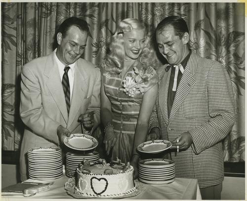 Harold V. Cohen with Buzz Aston