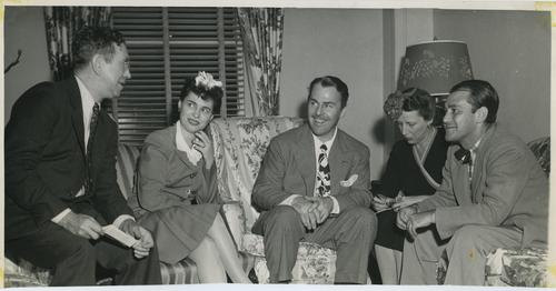 Harold V. Cohen with Brian Donlevy