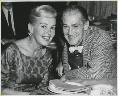 Harold V. Cohen with Betty Grable