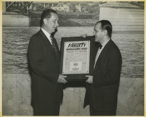 Harold V. Cohen with Les Rawlins