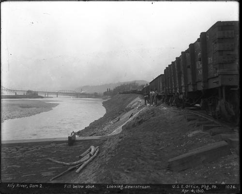 Allegheny River Dam 2, Looking Downstream
