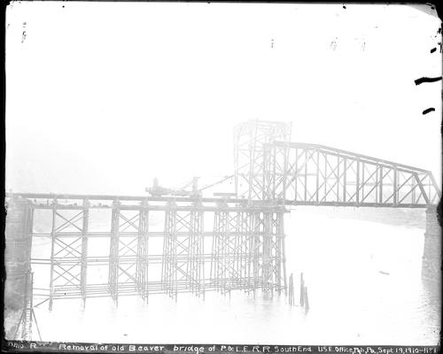 Removal of Old Beaver Bridge