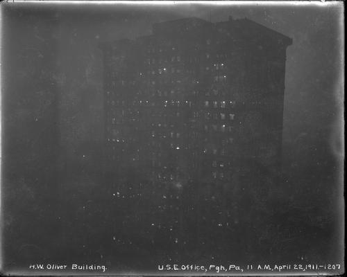 H. W. Oliver Building at 11 A.M.