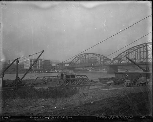 Allegheny River, Rogers Sand Co., Cable Haul
