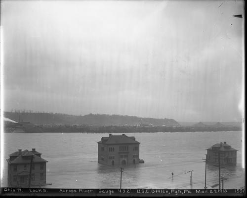 Ohio River Lock 5 Flooding
