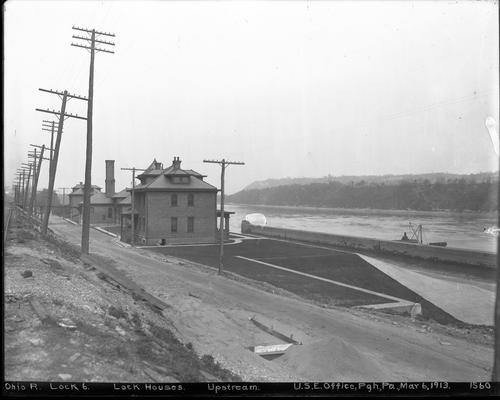 Ohio River Lock 6 Lock Houses