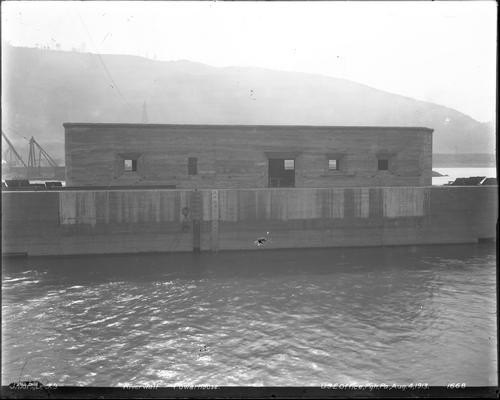 Ohio River Lock 9 Powerhouse Exterior