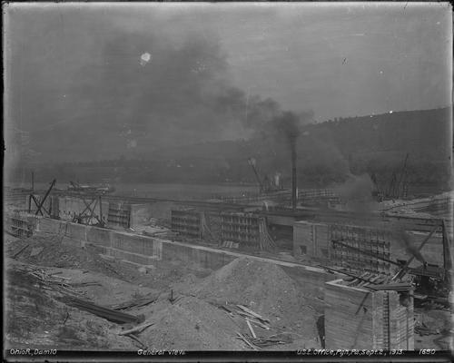 Ohio River Lock and Dam 10 Construction (2)