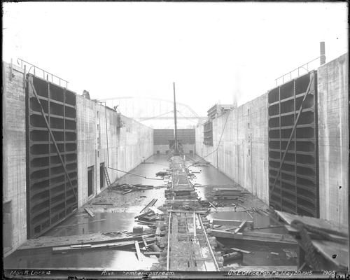 River Chamber for Monongahela River Lock 4