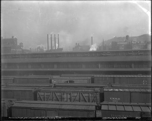 Freight Yard Between Tenth and Eleventh Streets