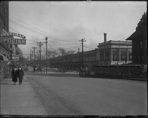Pittsburgh, Fort Wayne, and Chicago Railway Freight Depot