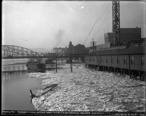 Flood Between Seventh and Ninth Street Bridges