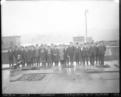 Monongahela River Lock 3 Lockmasters
