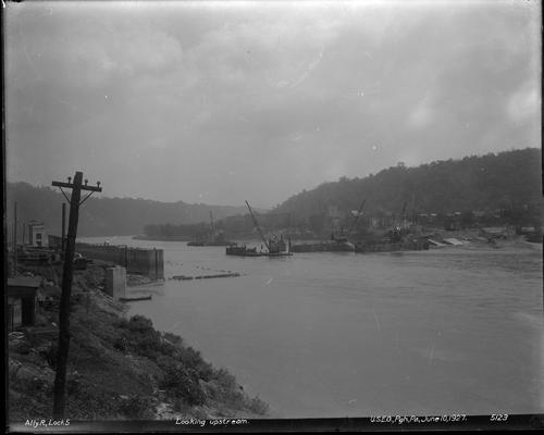 Allegheny River Lock and Dam 5 Construction