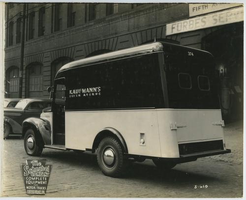 Kaufmann's Truck on Fifth Avenue