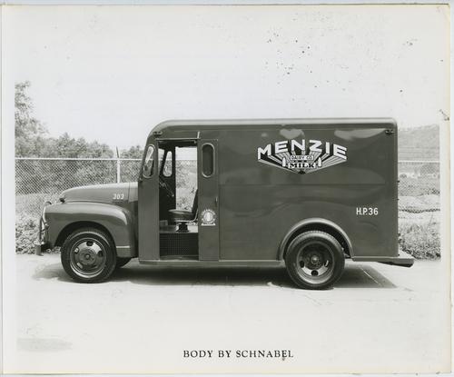 Menzie Dairy Company Truck
