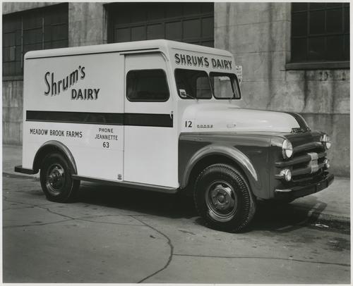 Shrum's Dairy Company Truck