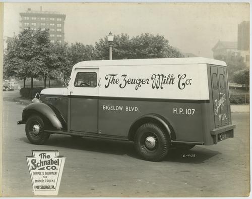 The Zeuger Milk Company Truck
