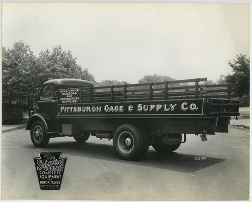 Pittsburgh Gage &amp; Supply Company Truck