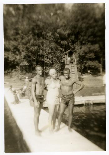 Swimmers at Camp Johnson (2)