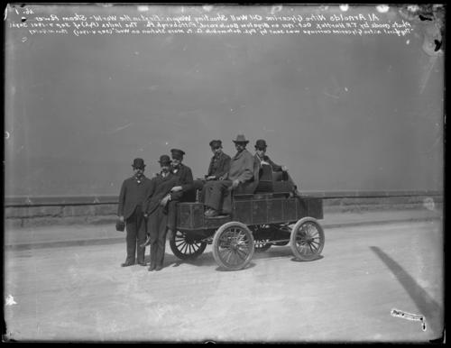 Al Arnold's Nitro Glycerin Oil Well Shooting Wagon