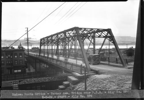 McKees Rocks Bridge - Verner Ave. Bridge Over P.R.R.