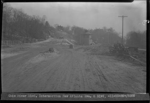 Ohio River Blvd. Intersection New Atlanta Ave. and Blvd.