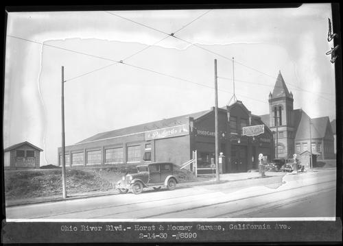 Ohio River Blvd. - Horst and Mooney Garage, California Ave.