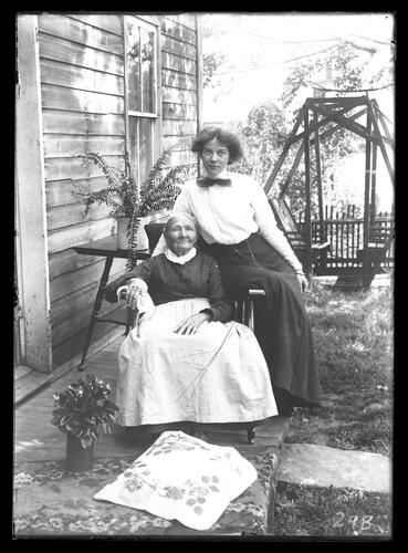 Belva France and Her Great-Grandmother