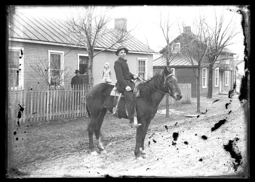 Young Man on Horseback