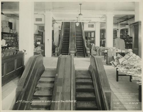 Kaufmann's Department Store escalators