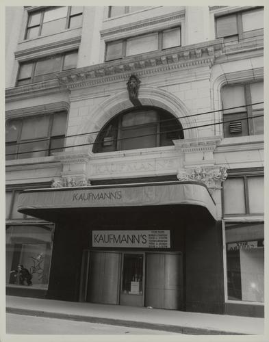 Kaufmann's Department Store entrance