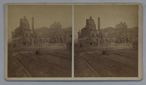 Union Depot, from 11th street, looking up.