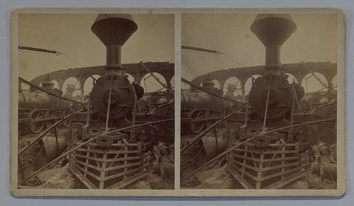 Interior of upper Round House.