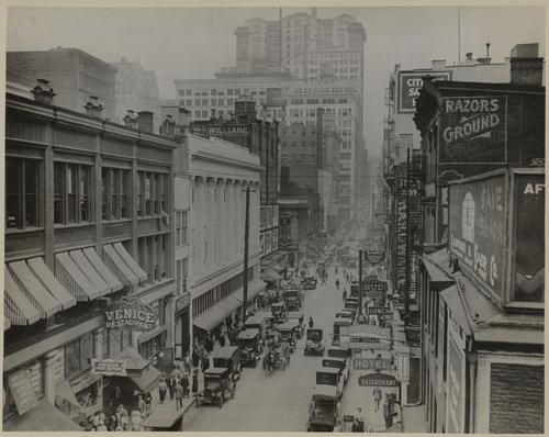 Diamond Street Looking Toward Wood and Smithfield Streets
