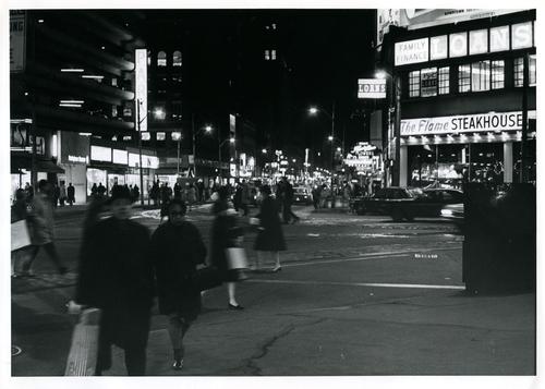 Downtown Pittsburgh at Night