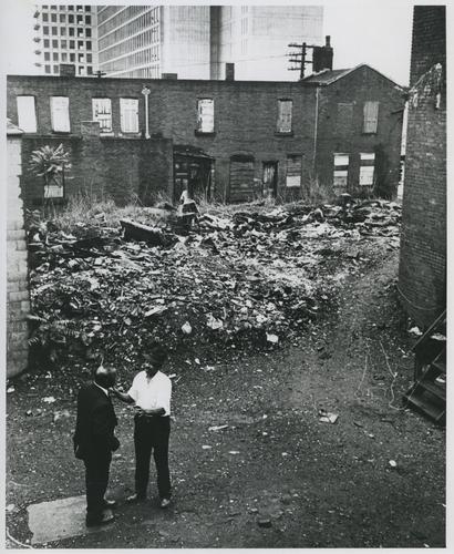 Garbage Pile in Hill District