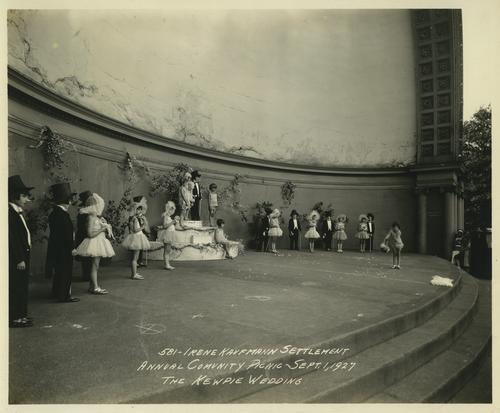 Irene Kaufmann Settlement Annual Community Picnic, Kewpie Wedding (2)