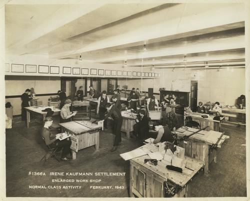 Irene Kaufmann Settlement Work Shop