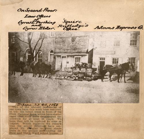 Office Fronts and Adams Express Co.