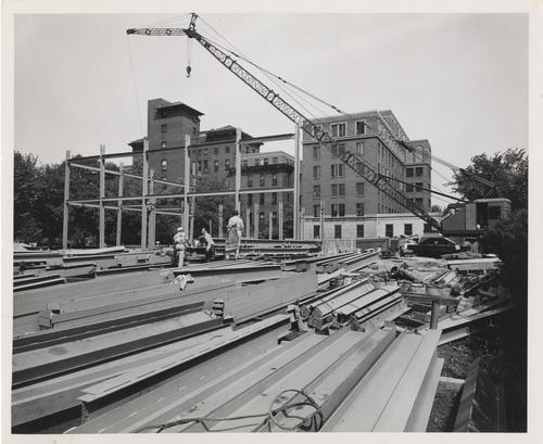 Construction of South Wing