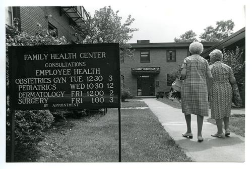 Family Health Center Entrance