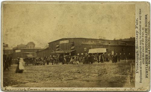 1864 Pittsburgh Sanitary Fair Buildings