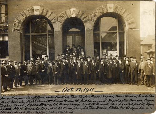 GAR Veterans at the Post