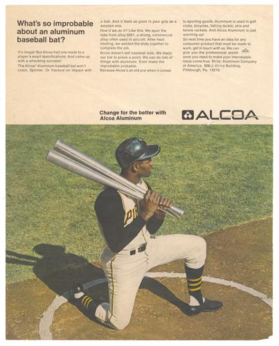 Alcoa Roberto Clemente Advertisement