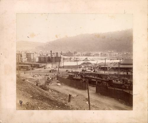 View of Train Station and Johnstown Borough