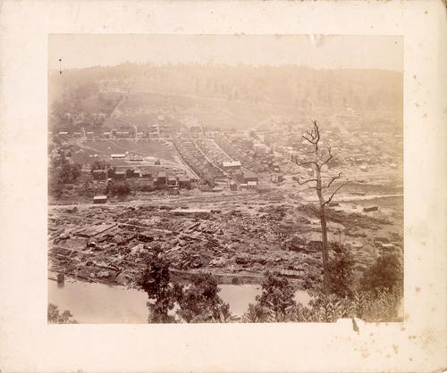 Bird&#039;s Eye View of the Flood&#039;s path