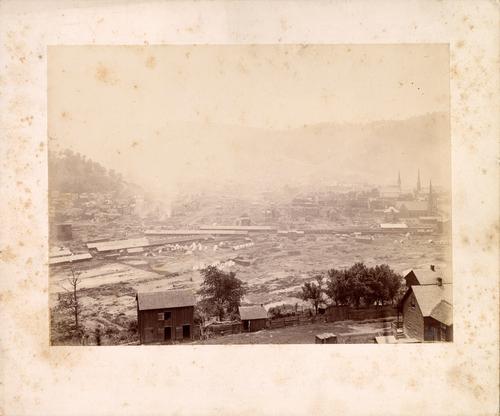 View of Old Conemaugh Borough from Prospect Hill