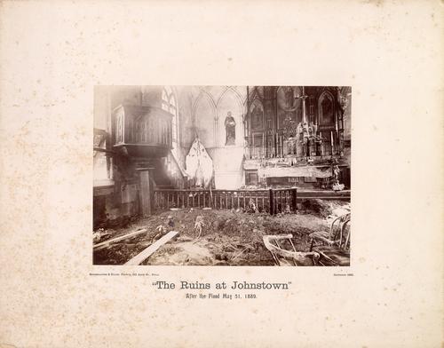 Interior of St. Mary&#039;s Immaculate Conception Church in Cambria City